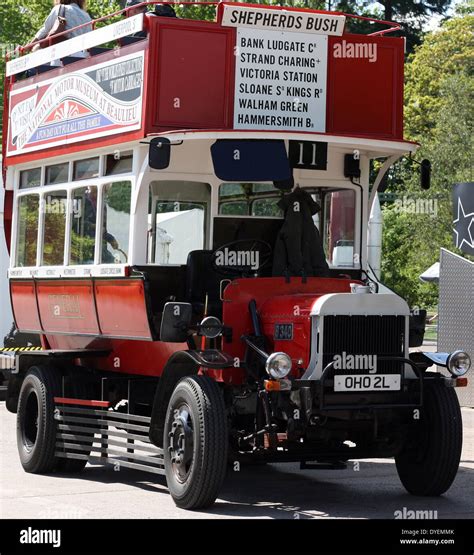 A Nineteen Twenties London Transport Bus Buses Carried Passengers On