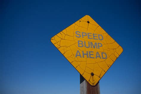 Speed Bump Ahead | A old sign at Leslie St. Spit in Toronto,… | Flickr
