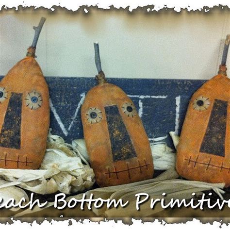 Primitive Pumpkin Etsy