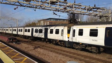 Class 321 Dusty Bin Ex Greater Anglia Passing Colchester Station Youtube