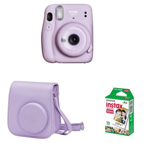 Aparat FUJIFILM Instax Small BOX Mini 11 fioletowy wkład 10szt