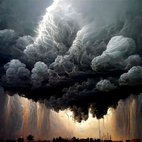 Clouds And Lightning Raining Overcast Rain Clouds Hyper 80a347eb Cd63 ...