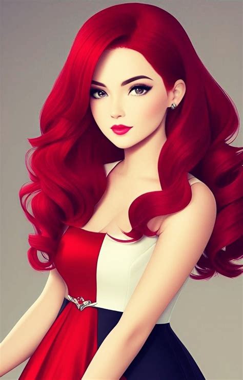 Lovely Girl Image Girls Image Beautiful Fantasy Art Redhead Art