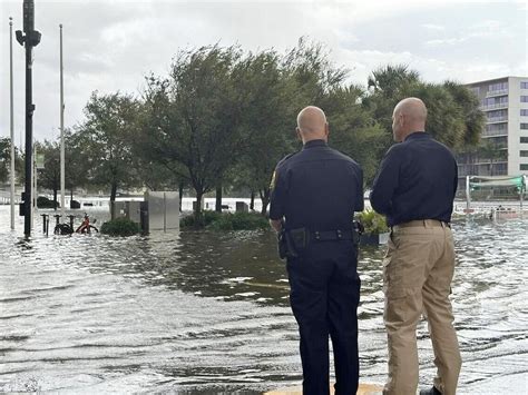 Widespread Flooding Inundates Downtown Tampa Bayshore Due To Idalia Tampa Fl Patch