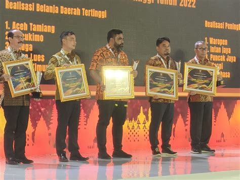 Satu Satunya Di Sulsel Luwu Timur Terima Penghargaan APBD Award 2023