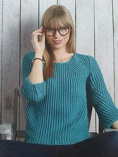 Pull En C Tes Anglaises Pattern By Phildar Design Team Pullover Stricken