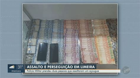 Homens S O Presos Suspeitos De Assaltar A Ougue Em Limeira Piracicaba