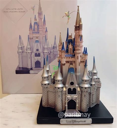 Cinderella Castle Figurine Disney100 Walt Disney World Tinker Bell