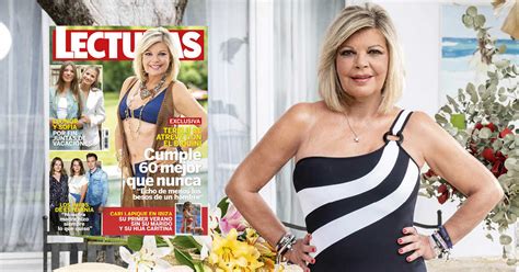 EXCLUSIVA Terelu Campos posa en bikini a punto de cumplir 60 años Echo de menos los besos de