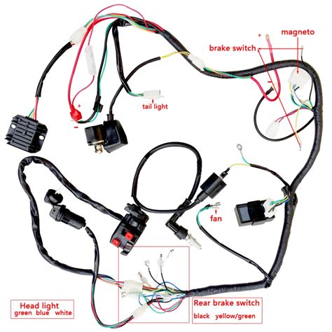 Ccatv Quad Electric Full Set Parts Wire Cdi Ignition Coil