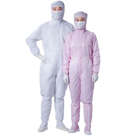 Polyester Anti Static Clothes Cleanroom Clothes Esd Working Coverall