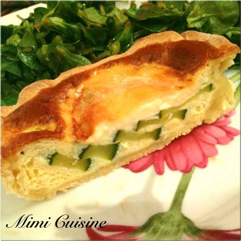 Quiche Courgettes Chèvre Mimi Cuisine