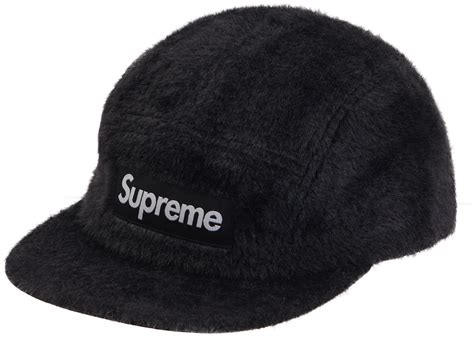 Supreme Faux Fur Camp Cap Black Fw19 Us