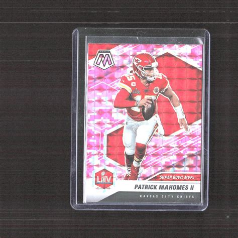 Panini Mosaic Patrick Mahomes Ii Prizm Camo Pink Ebay