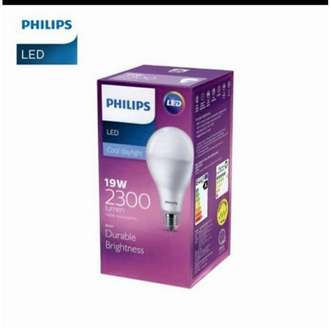 Jual Lampu Philips Led Watt Putih Cool Daylight W W Watt