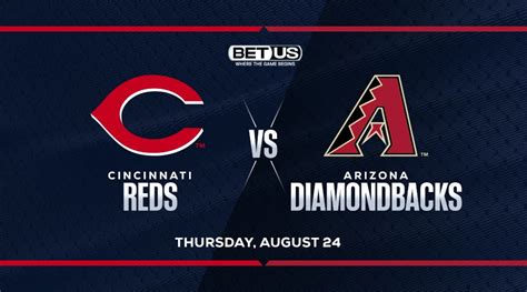 Picks Prediction For Reds Vs Diamondbacks On Thursday Aug 24