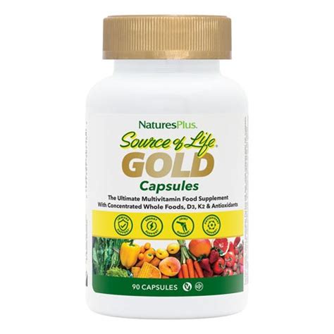 Natures Plus Source Of Life Gold Capsules Health Matters