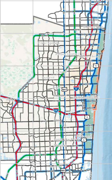 Broward Public Transportation Routes - Transport Informations Lane