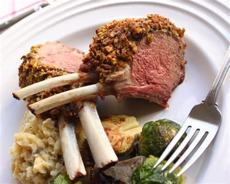 My Kitchen Is My Castle Pistachio Crusted Rack Of Lamb