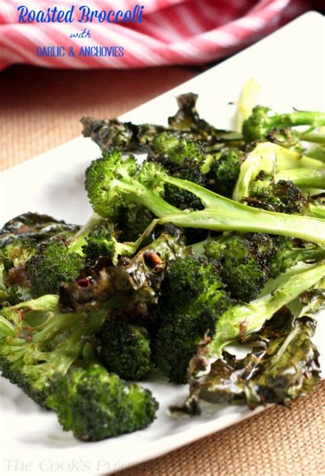 Roasted Broccoli With Garlic And Anchovies