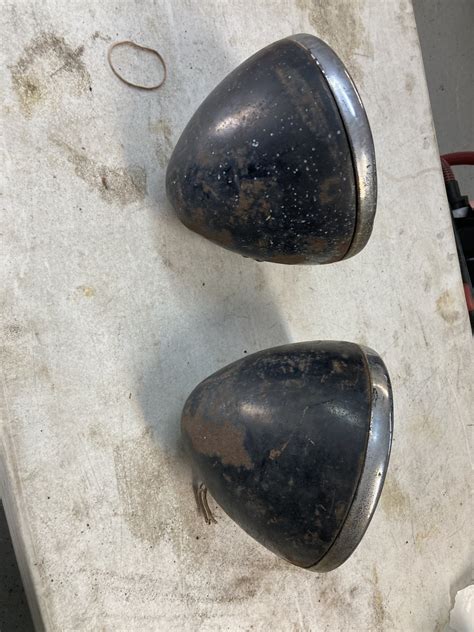 Hot Rod Headlights Ford Chevy Mopar Model A Vintage Gasser Rat Custom The H A M B