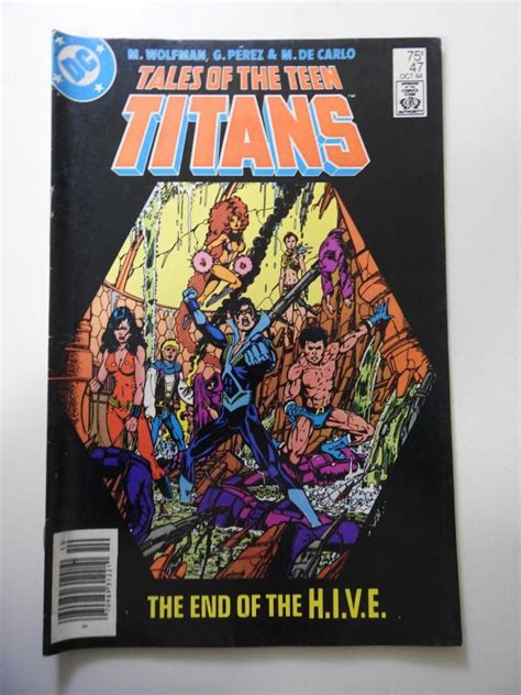 Tales Of The Teen Titans 47 1984 Comic Books Copper Age Dc