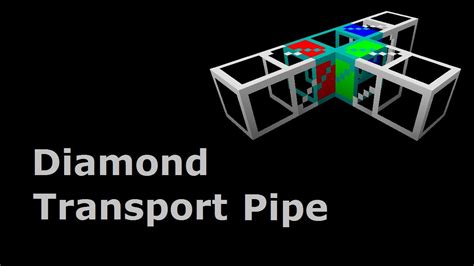 Diamond Transport Pipe Tekkit Feed The Beast Minecraft In Minutes