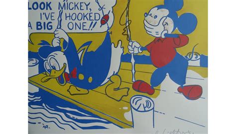 Roy Lichtenstein Mickey Mouse Charitystars