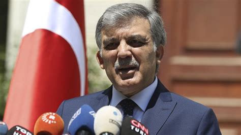 Abdullah Gül den adaylık açıklaması