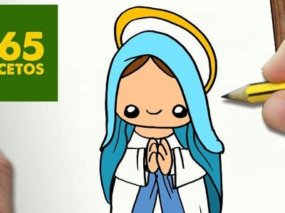 Dibujos Kawaii Como Dibujar La Virgen Maria Kawaii How To Draw The Images