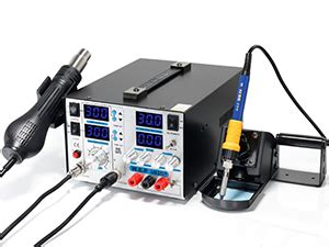 Smd Hot Air Soldering Rework Station With Lcd Display Yihua