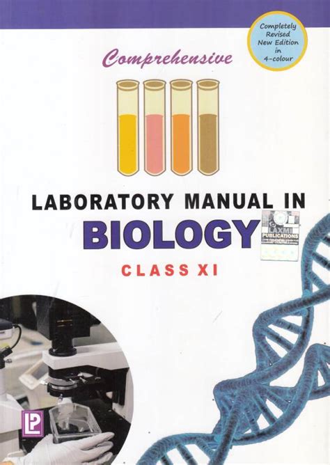 Comprehensive Laboratory Manual In Biology Class 11 New Edition By J P Sharma Buy Paperback