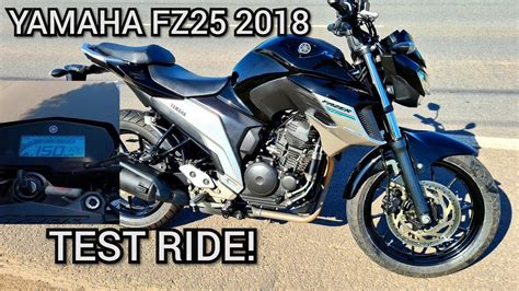 TEST RIDE YAMAHA FAZER 250 2018 FZ25 É BOA PARA VIAJAR ANDA BEM