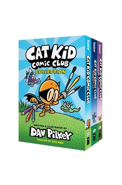 Dav Pilkey Cat Kid Comic Club Collection | Brands NZ Online | TheMarket ...