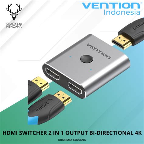 KABEL & KONEKTOR » HDMI SWITCHER 2 IN 1 OUTPUT BI-DIRECTIONAL 4K ...