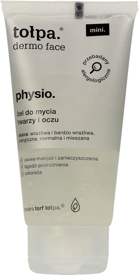 TOŁPA Dermo Face Physio żel do mycia twarzy łagodny 75 ml