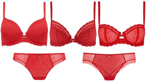 C Chic Sexy By Chantelle In Poppy Red Lingerie Briefs By Ellen Lewis