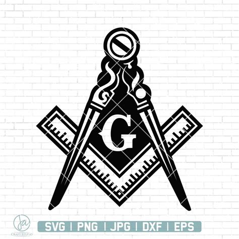 Freemason Square And Compasses Svg Masonic Svg Third Eye Svg Masonic