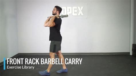 Front Rack Barbell Carry Opex Exercise Library Youtube