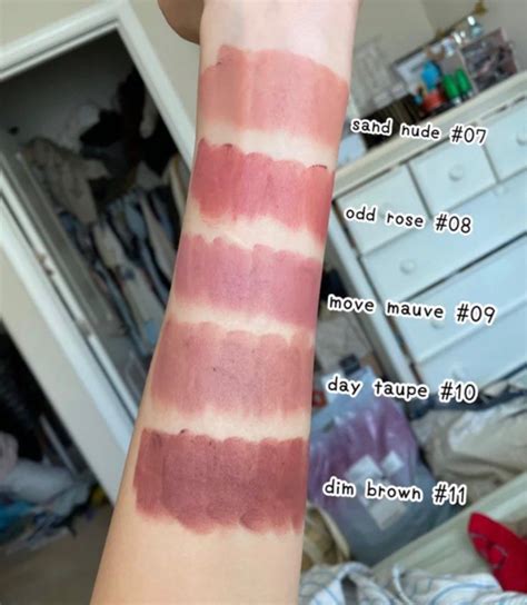 Peripera Ink Velvet Intense Lipstick Shade Sand Nude Shade Move Mauve Beauty