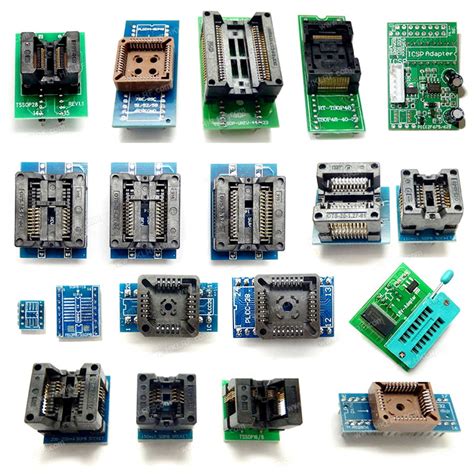 RT809H Flash Программатор EMMC NAND + 45 Adapter BGA63 BGA64 EMMC seat ...