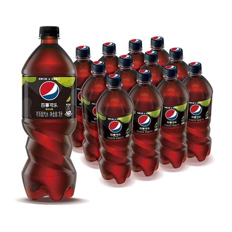 百事可乐 无糖 Pepsi 碳酸饮料 青柠味 汽水 大瓶装 1l12瓶 饮料整箱 百事出品 京东商城【降价监控 价格走势 历史价格】 一