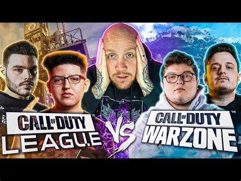 CDL PROS VS WARZONE PROS WHO IS BETTER YouTube