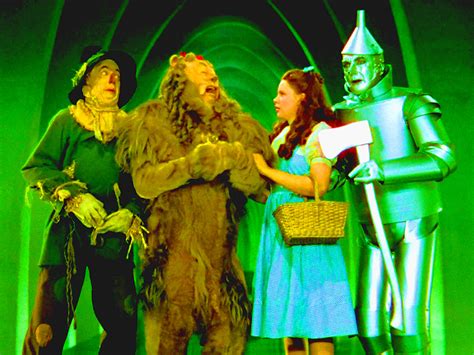 The Wizard Of Oz Scarecrow Cowardly Lion Dorothy And Tin Man The