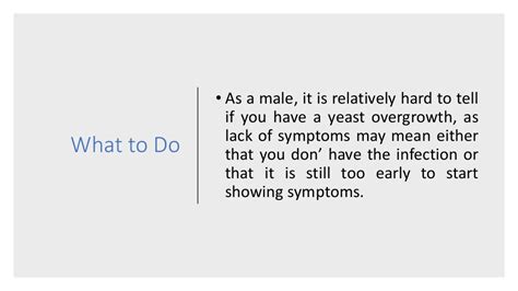 Men’s Approach To Male Yeast Infection