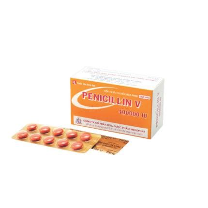 Penicillin V 400000 IU Mekophar Pharmart Vn