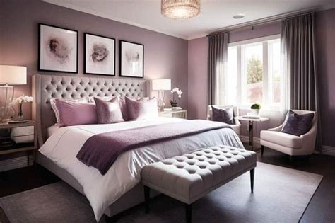 27 Gorgeous Purple Bedroom Ideas With Color Matching | Purple bedroom ...