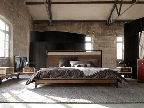 Мягкая кровать в стиле лофт - 40 фото
