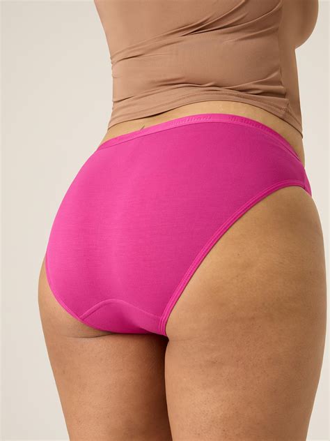 Menstruační kalhotky Modibodi Classic Bikini Light Moderate Spring Pink MODI4010SP