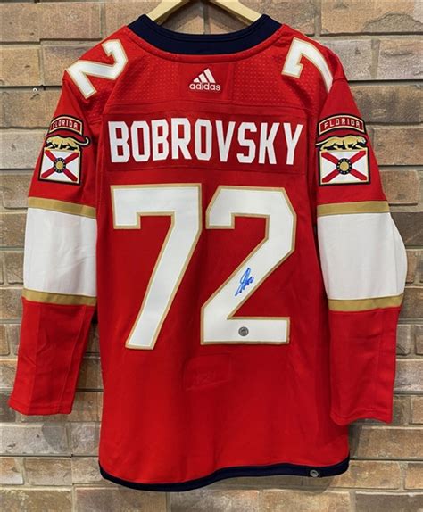 Lot Detail Sergei Bobrovsky Florida Panthers Signed 2023 Stanley Cup